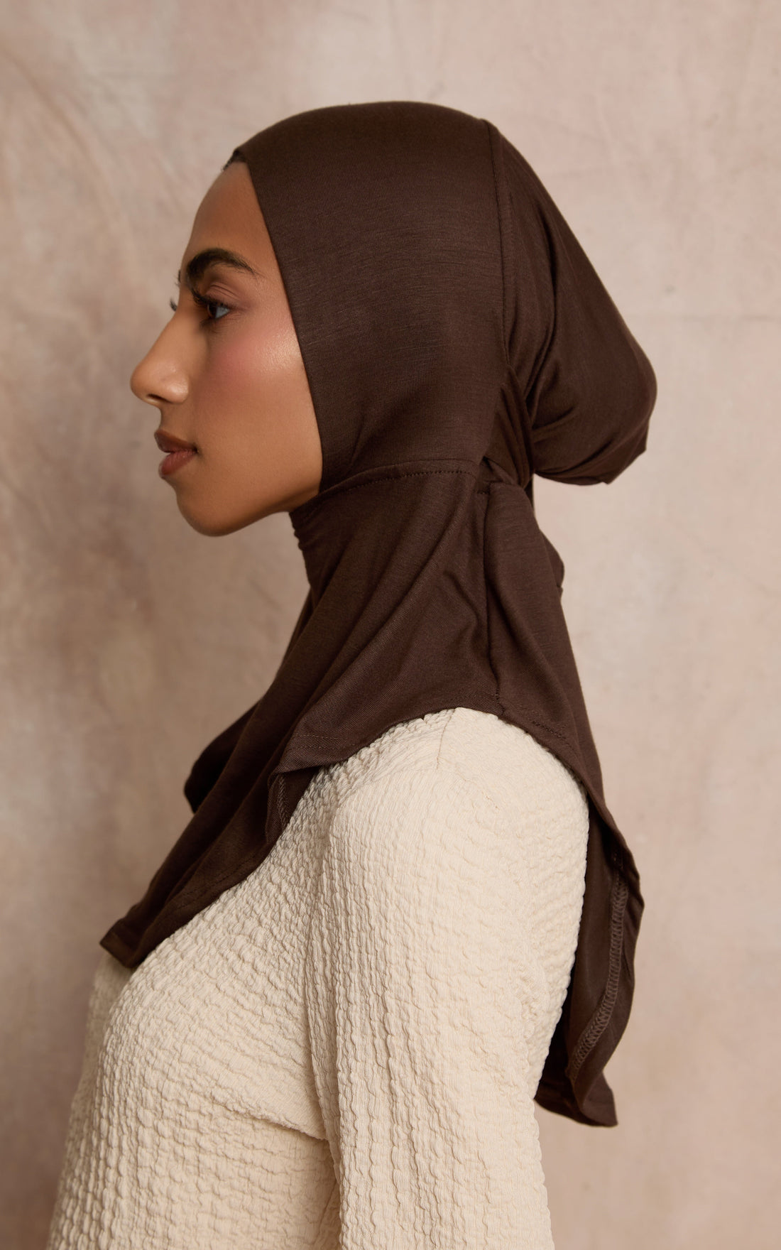 Mahogany Full Coverage Adjustable Under Scarf