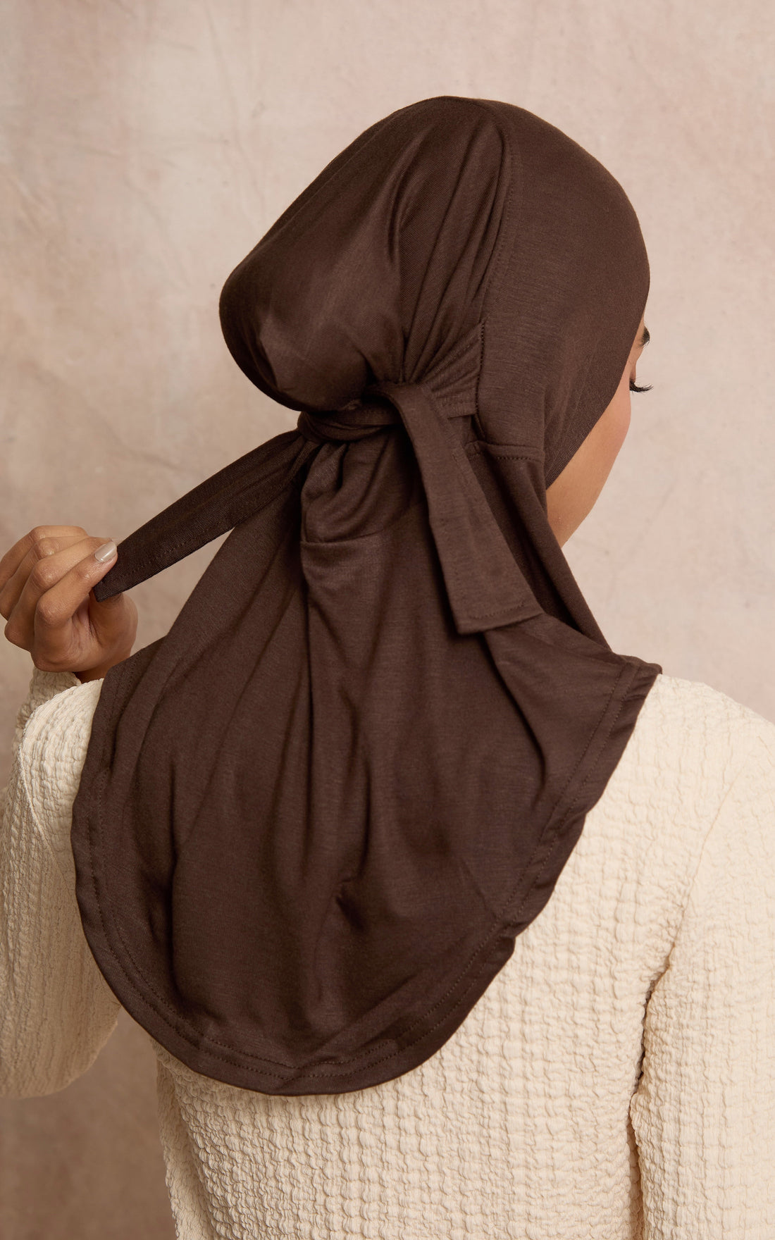 Mahogany Full Coverage Adjustable Under Scarf