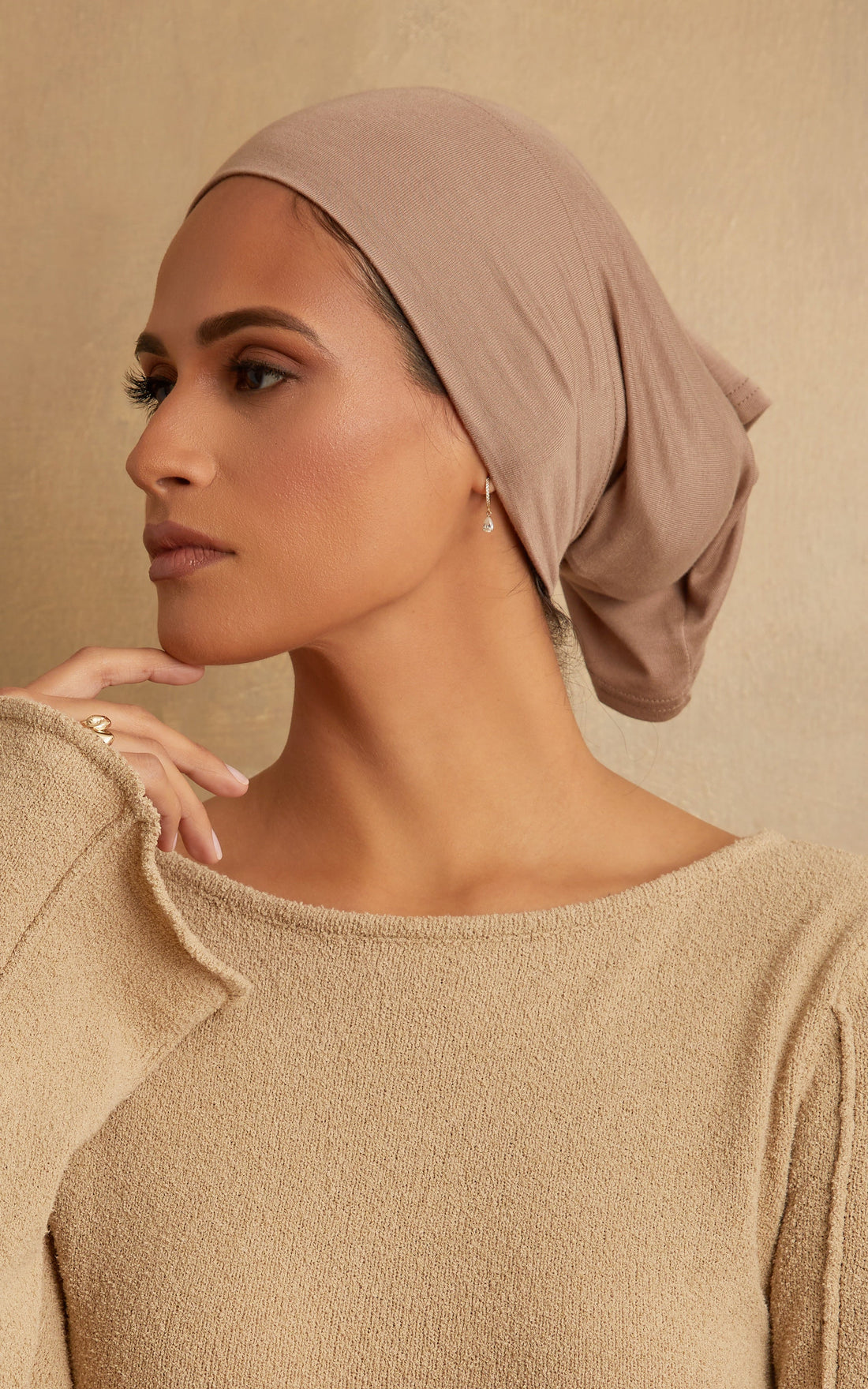 Burro Wide Band Cotton Under Scarf