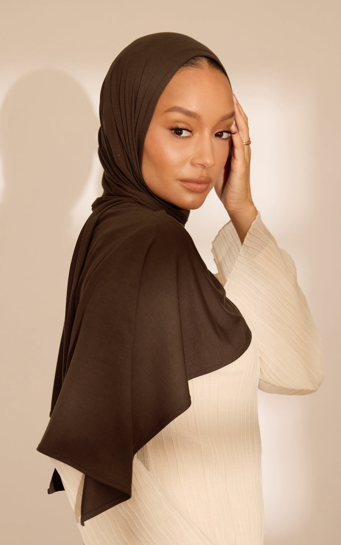 Carafe Premium Jersey Hijab — Mini