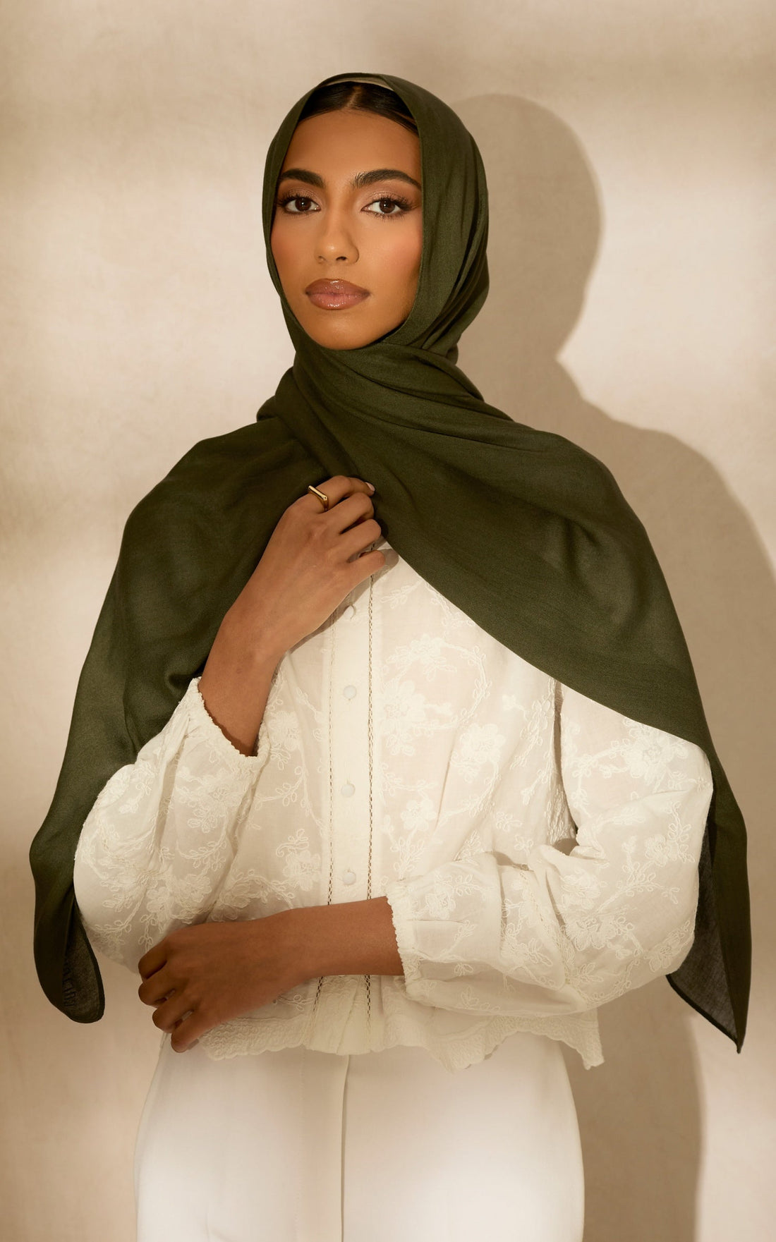 Dill Modal Hijab — Mini