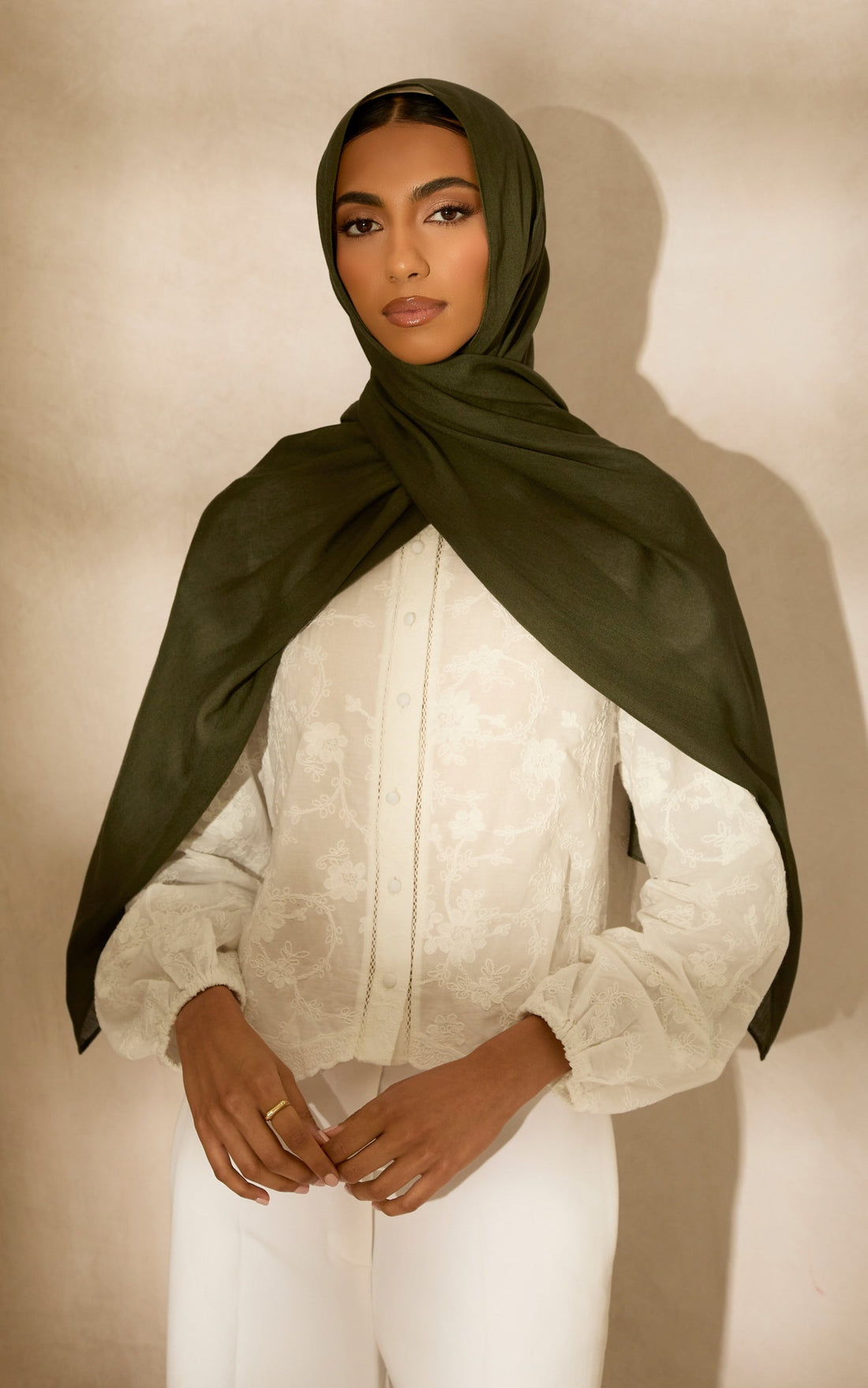 Dill Modal Hijab — Mini