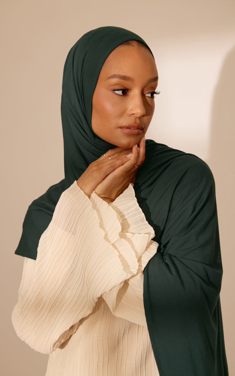 Evergreen Effortless Hijab — CULTURE