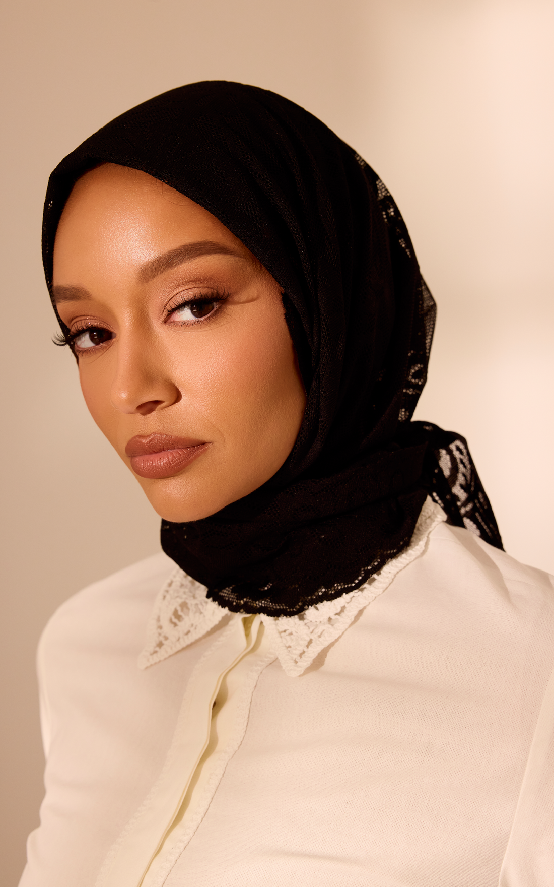Onyx ELARA Lace Hijab