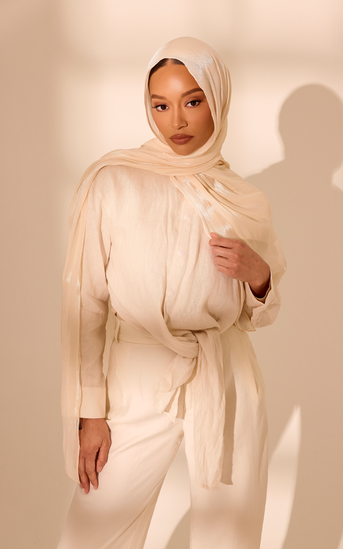 Ether Lustre Satin Hijab