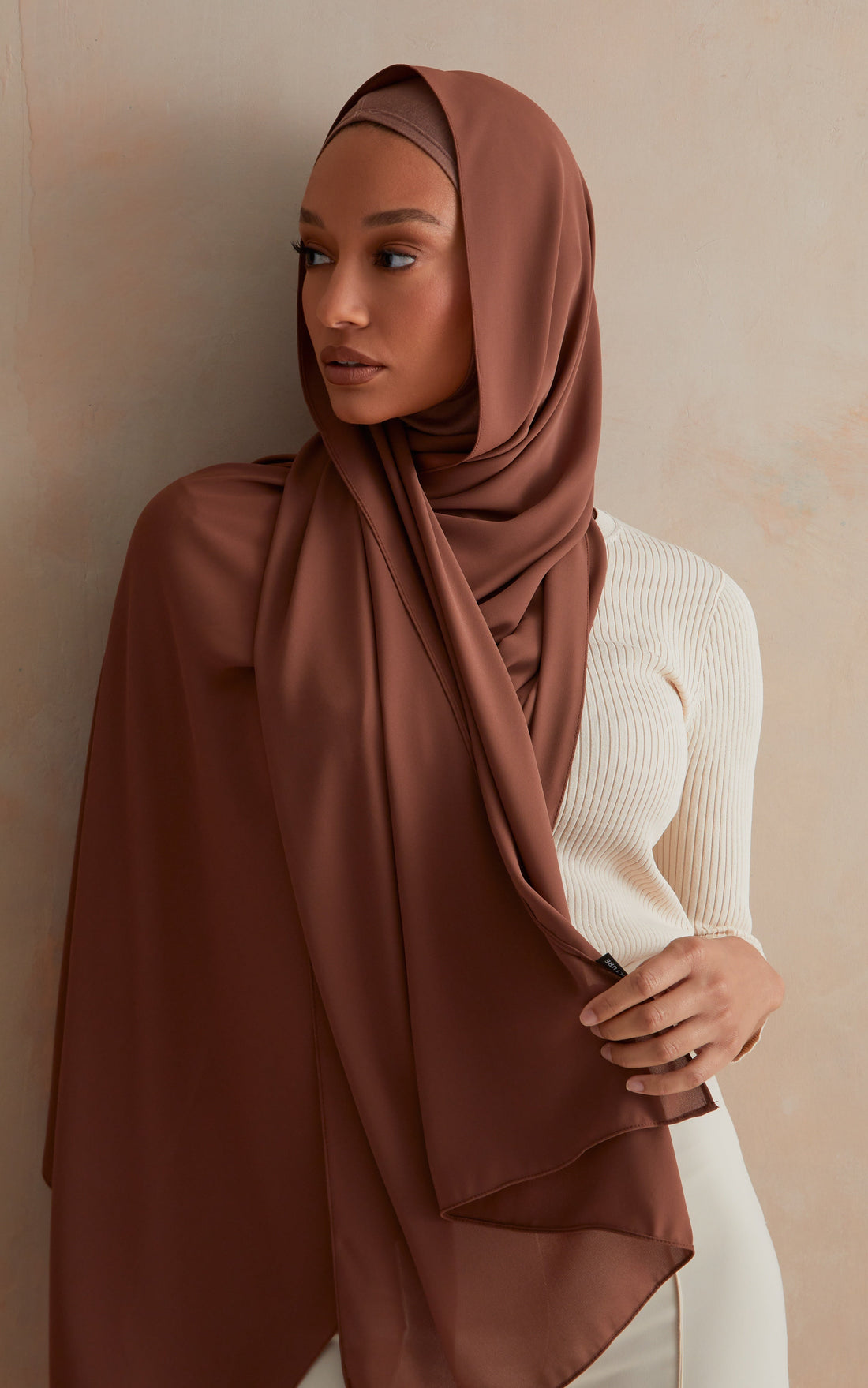Hazelnut Full Coverage Essential Under Scarf