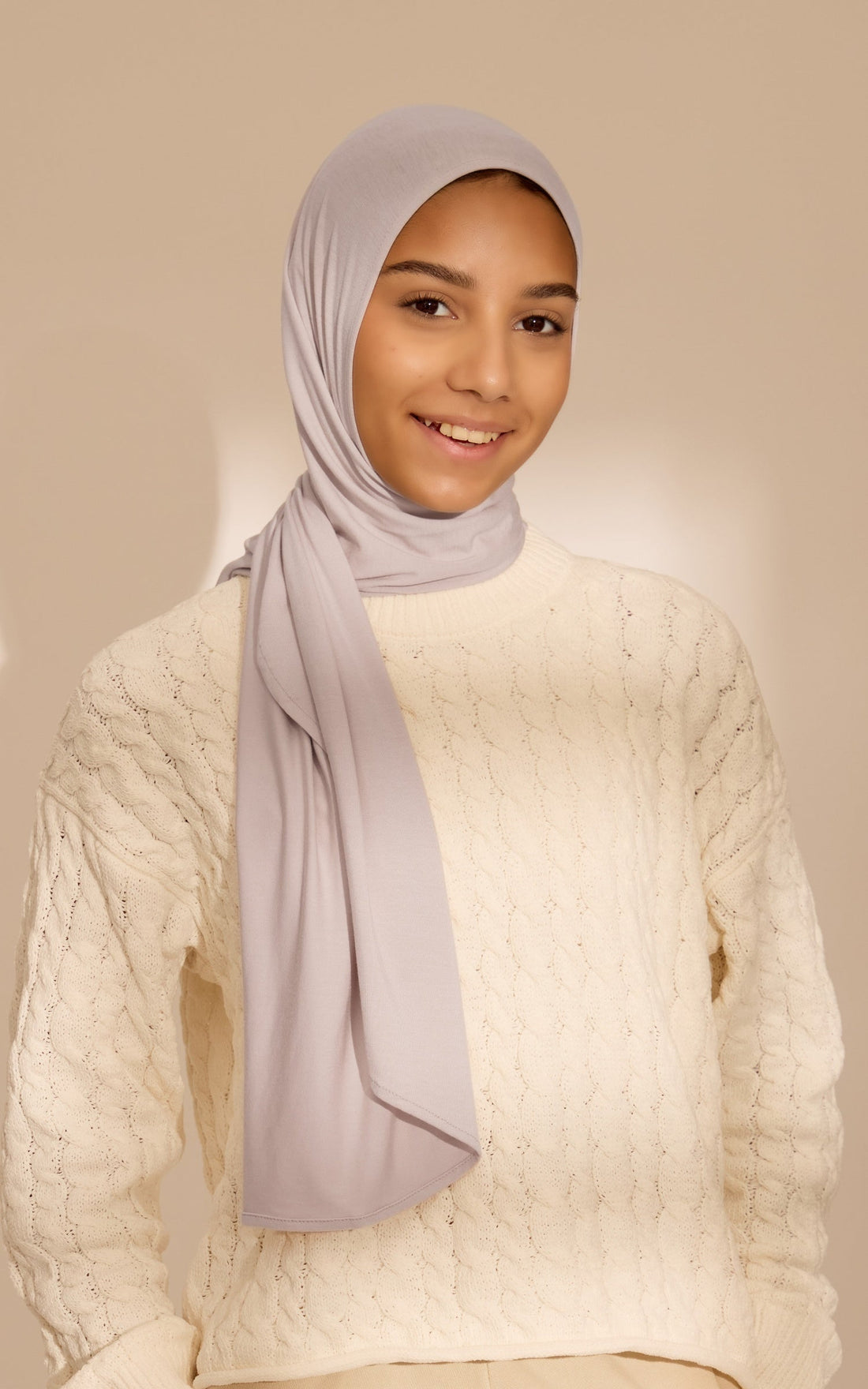 Lavender Frost Kids' Effortless Hijab