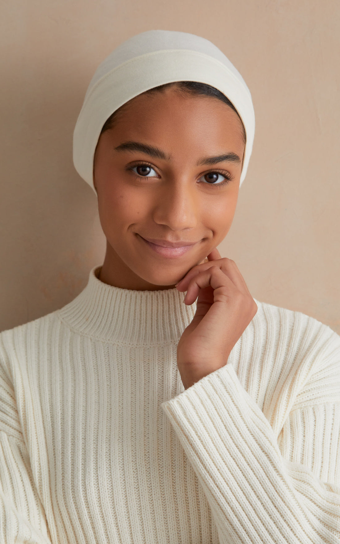 Ivory Kids' Under Scarf