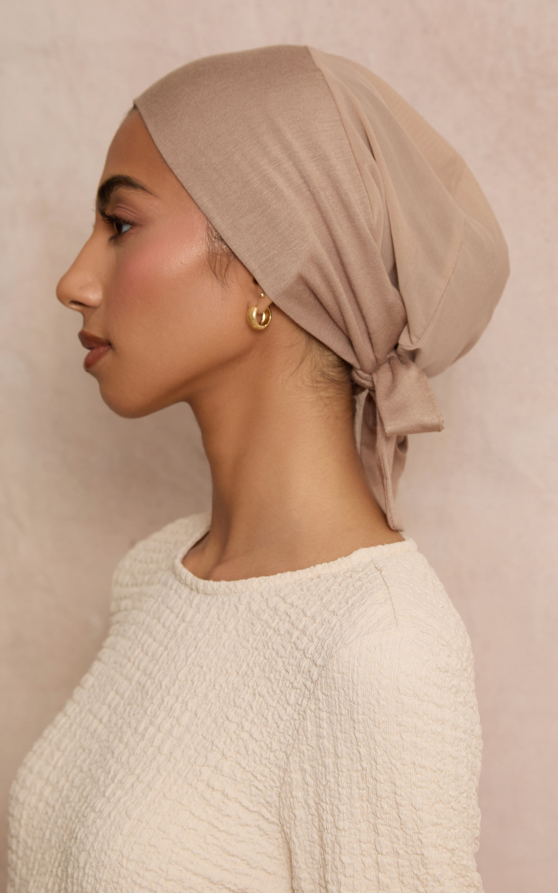Burro Mesh-Back Under Scarf — CULTURE (view 4)