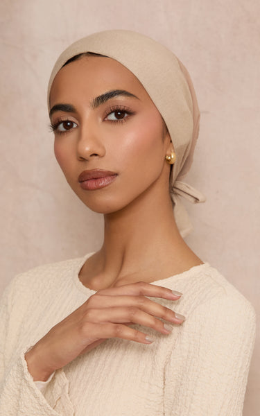 帽子 THE SHISHIKUI SILK SCARF CAP/ BEIGE シシクイ theshishikui SILK SCARF CAP/ BEIGE