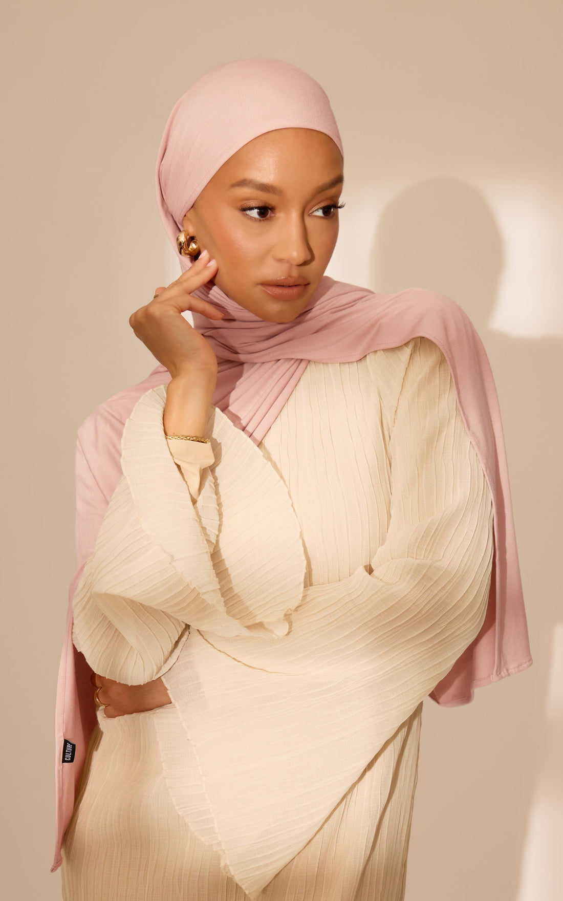 Primrose Premium Jersey Hijab — Standard