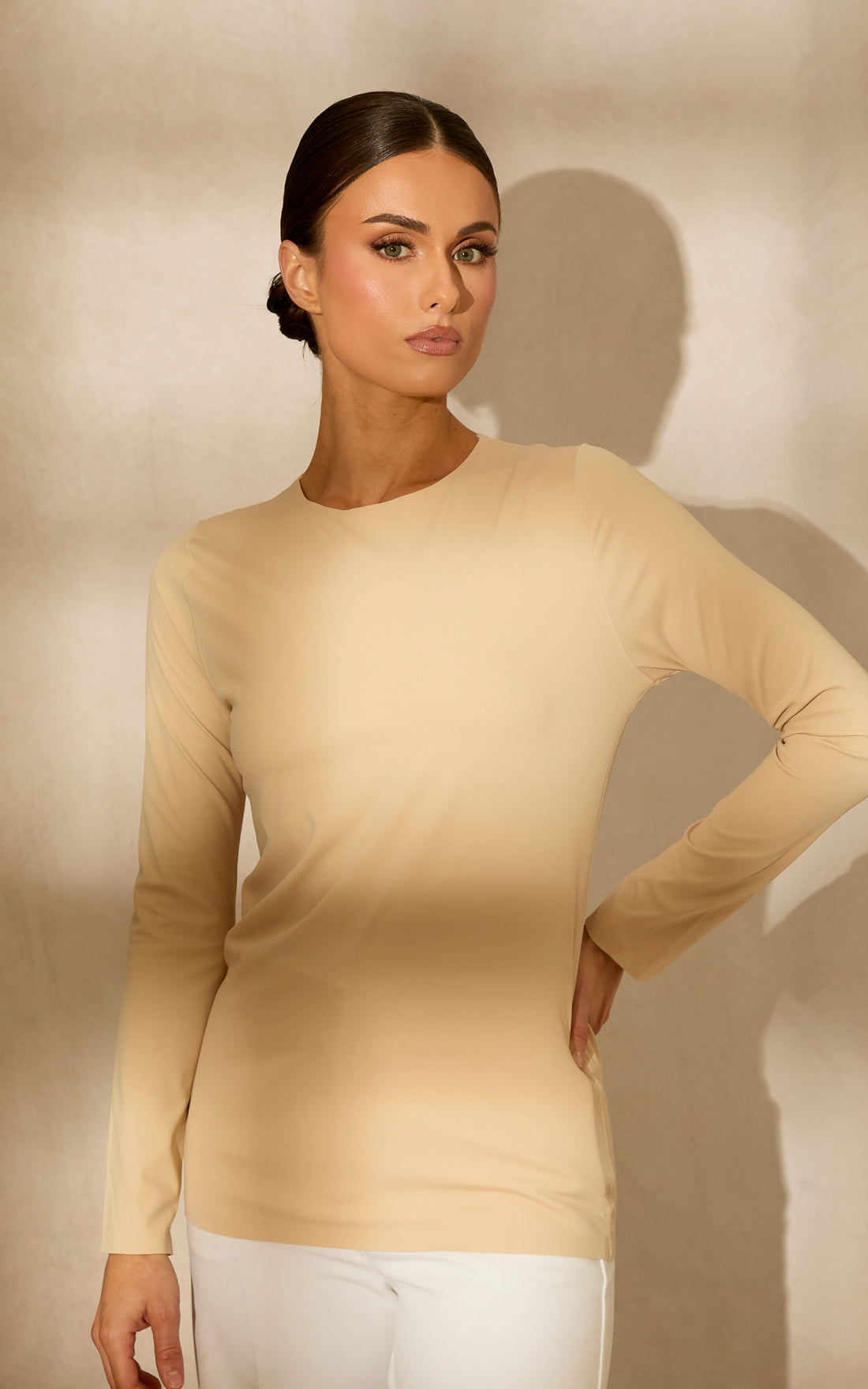 Seamless Long Sleeve Top — CULTURE (view 2)