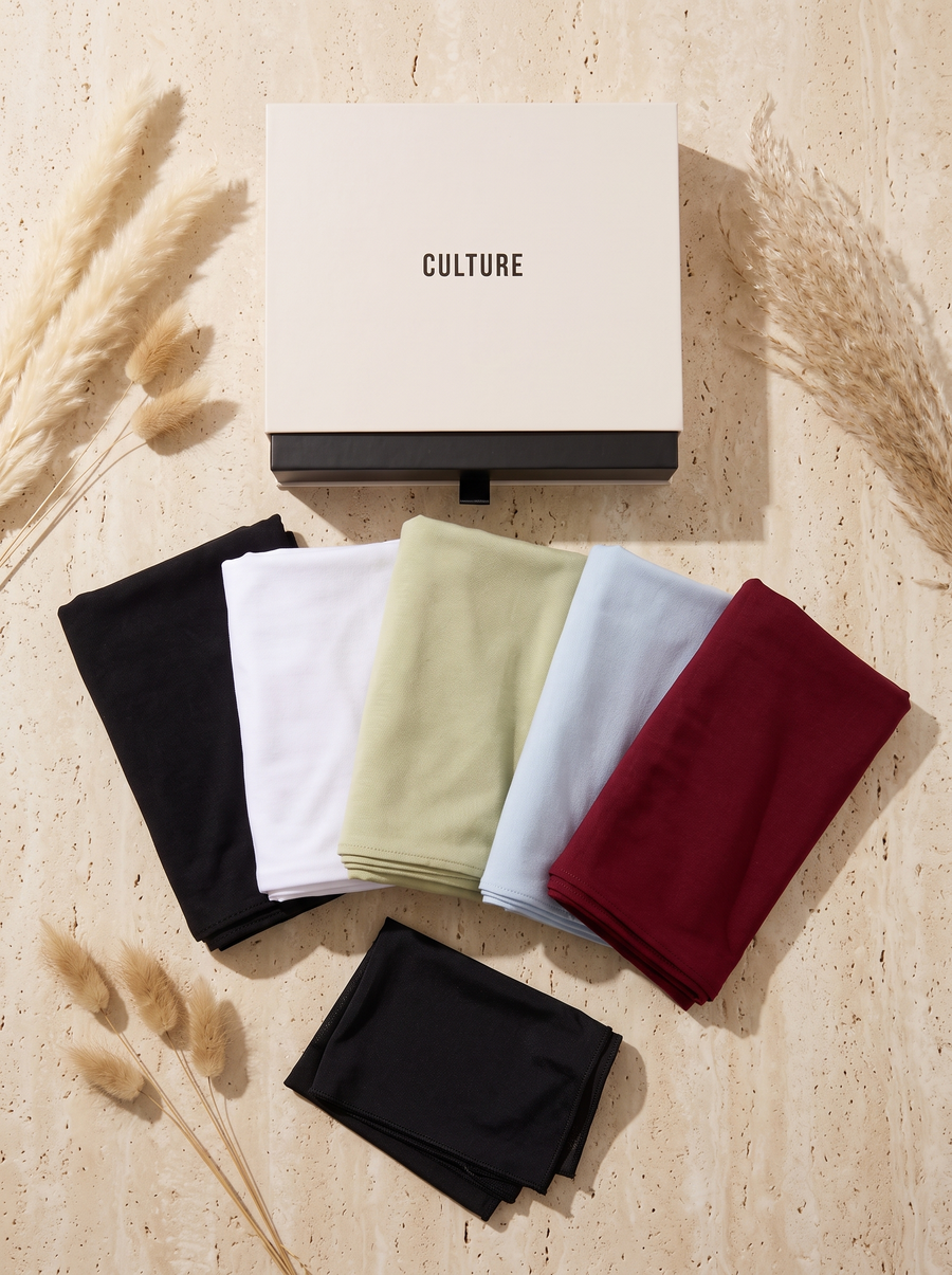 The Signature Wardrobe Gift Set — the full gift set