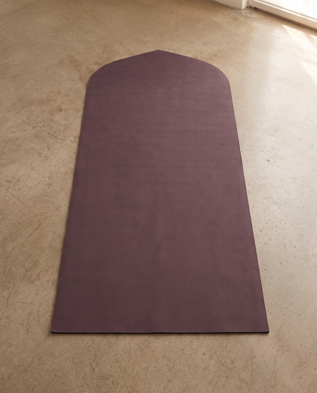 Moab Prayer Mat — full mat shown flat, entire arch