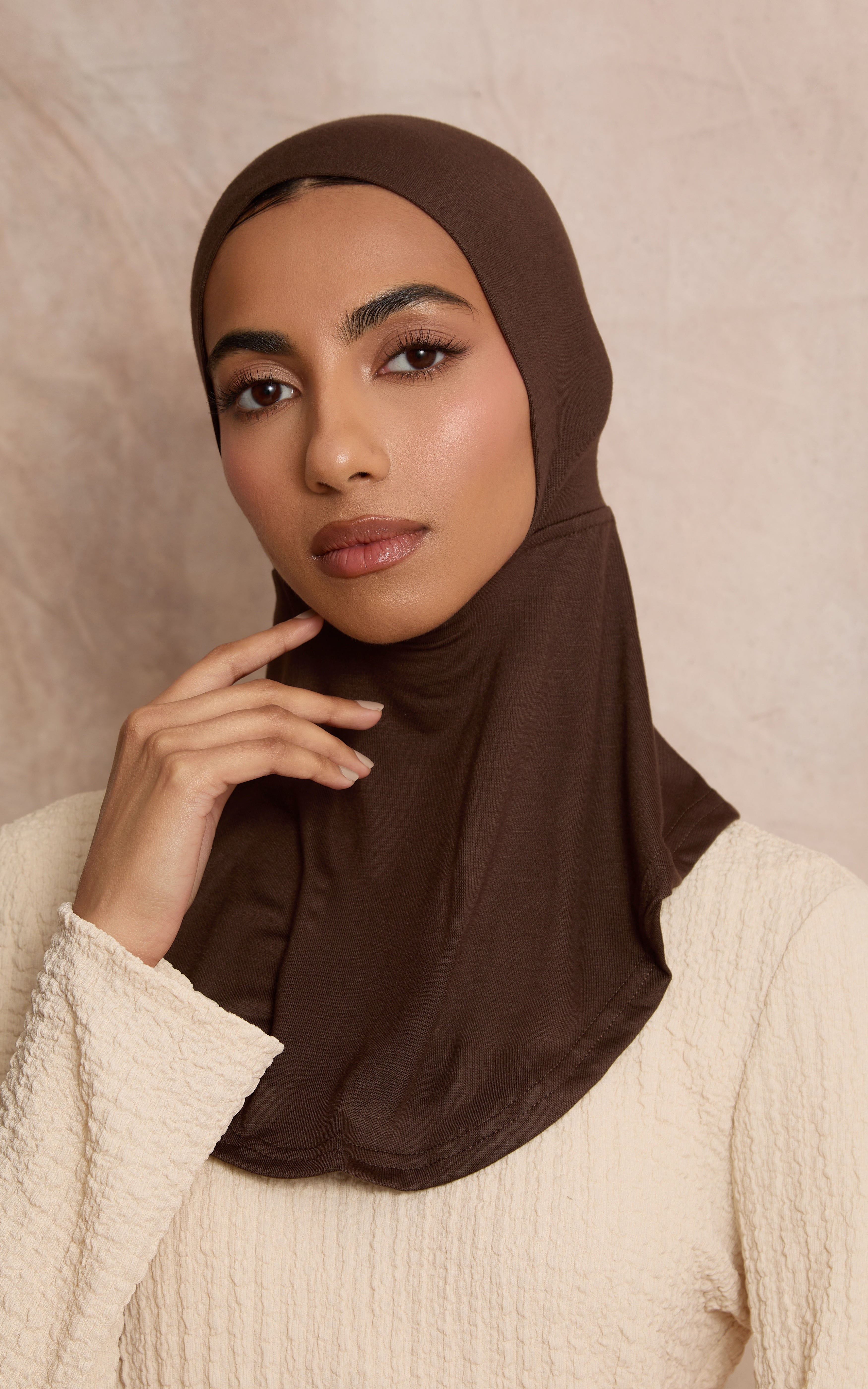 Full Coverage Adjustable Under Scarf Mahogany $18.95 Free Shipping! |  CULTURE Hijab Co.