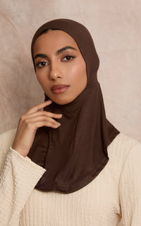 Mahogany Full Coverage Adjustable Under Scarf