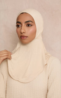 Nude Full Coverage Adjustable Under Scarf