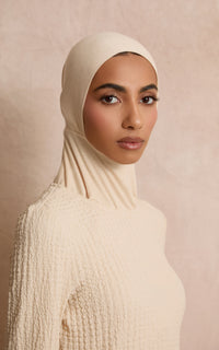 Nude Full Coverage Adjustable Under Scarf
