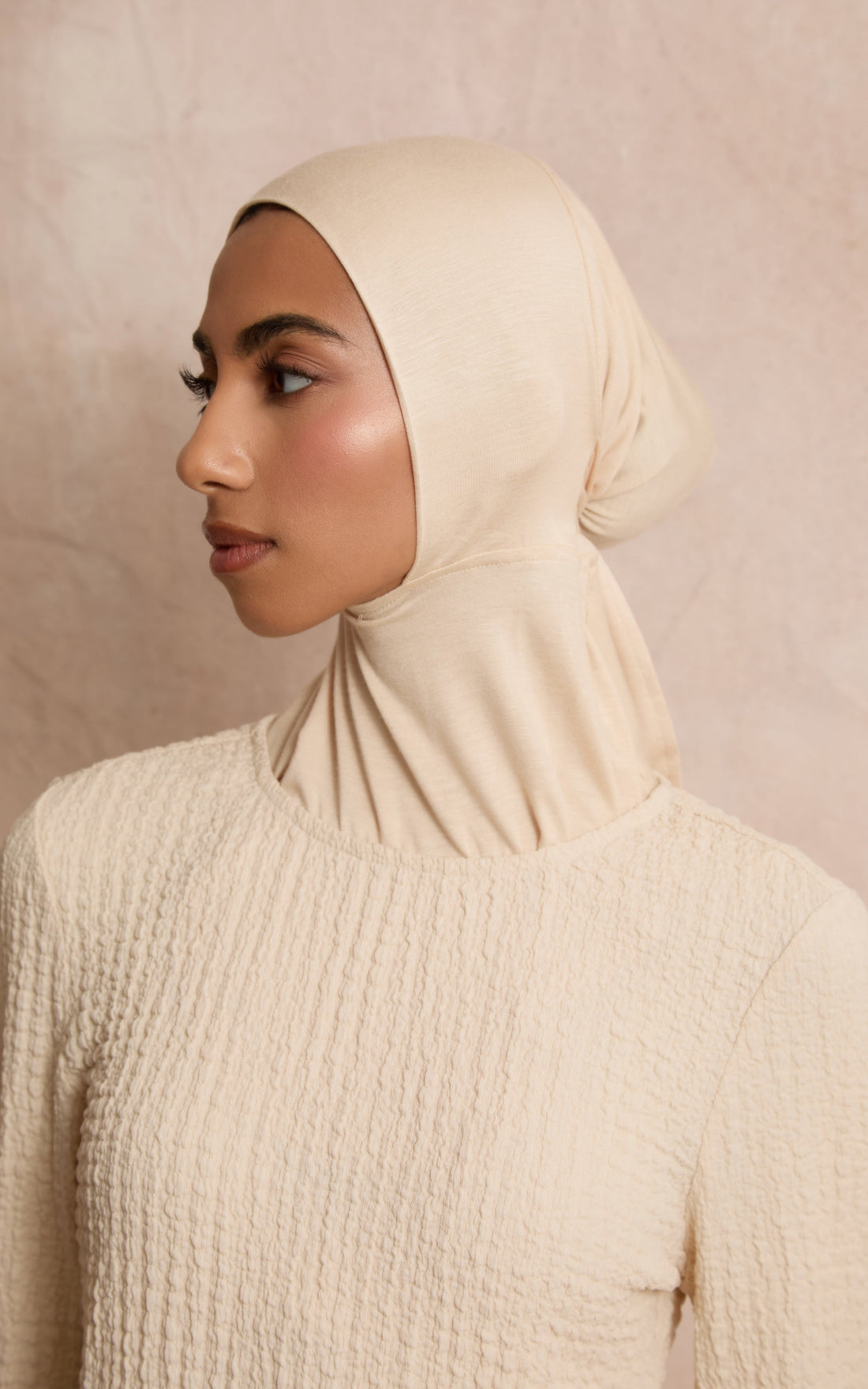 Nude Full Coverage Adjustable Under Scarf