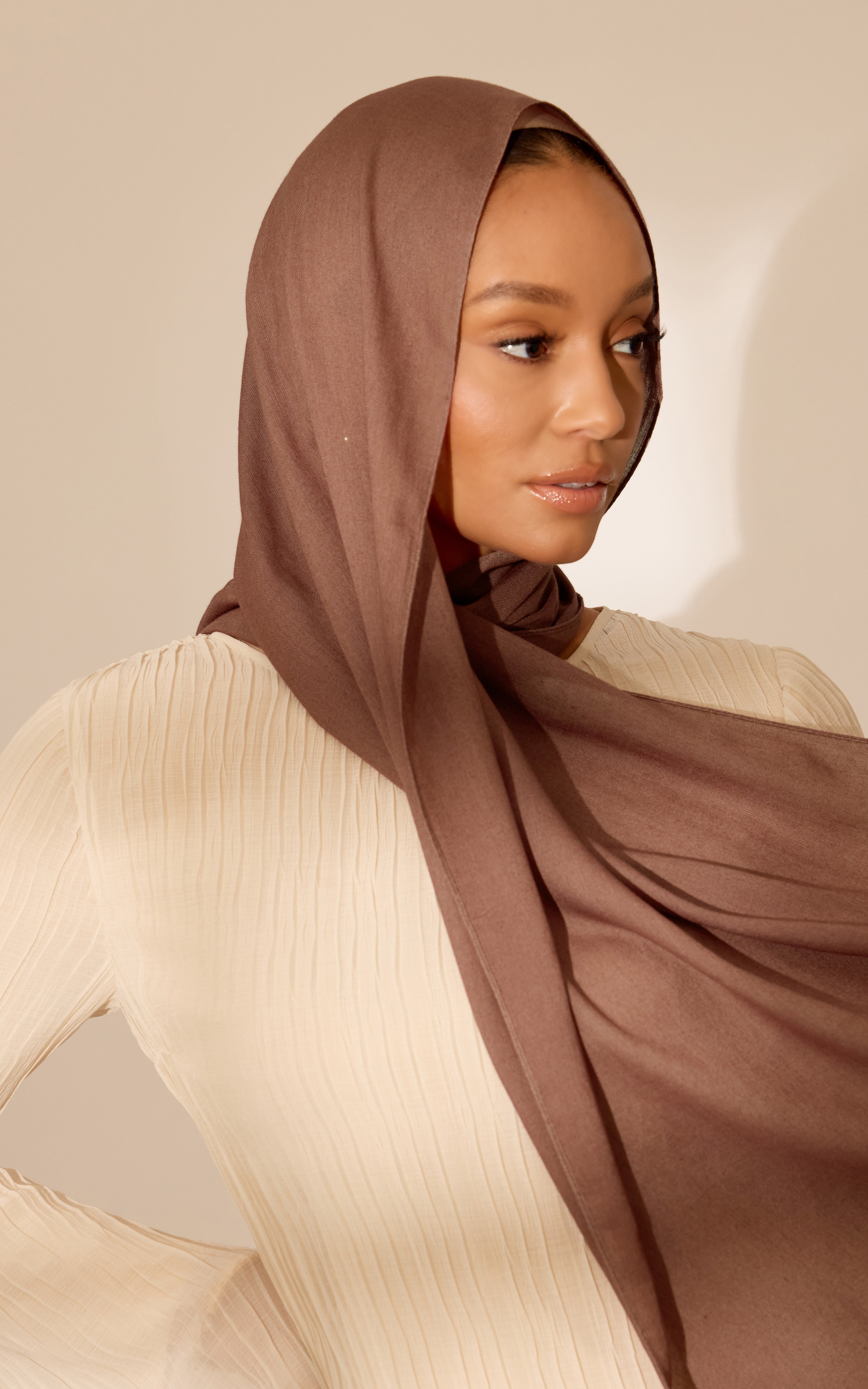 Modal Mini BAROQUE Hijab Scarf Non-Slip Luxury $18.95 Free Shipping! |  CULTURE Hijab Co.