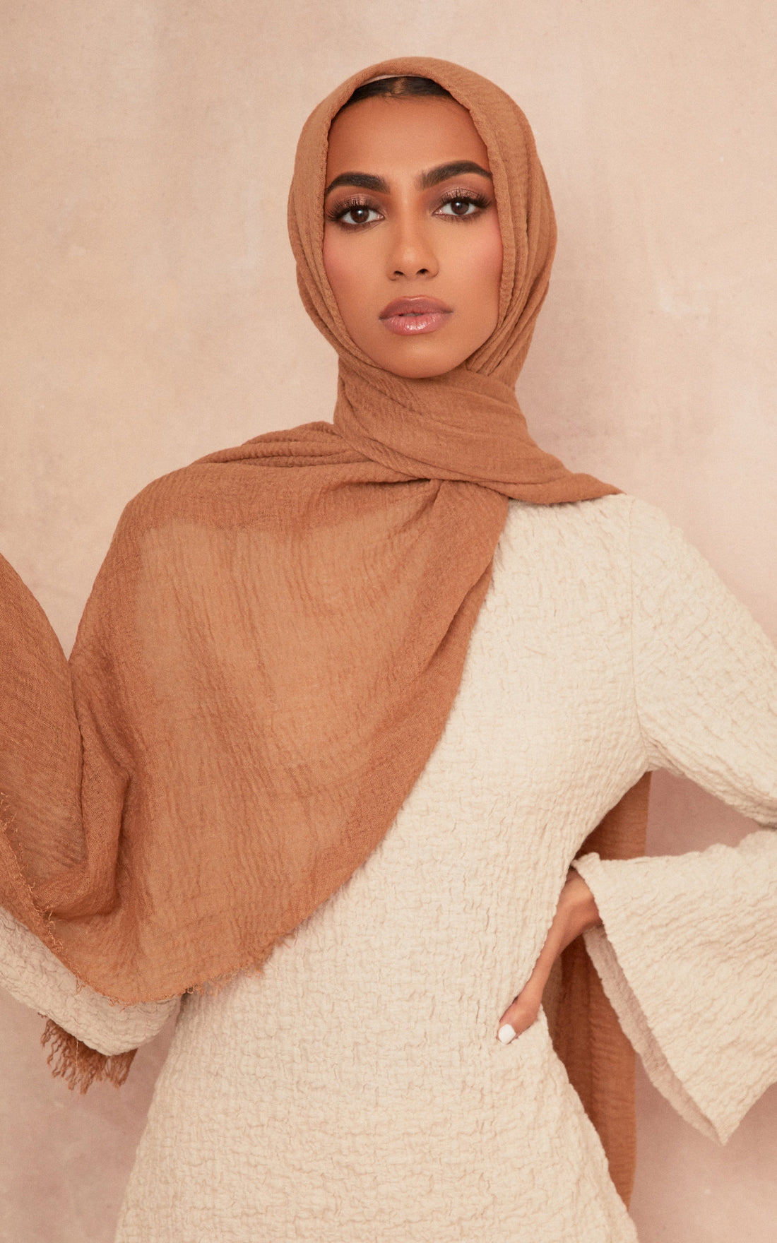 Biscuit Premium Cotton Hijab