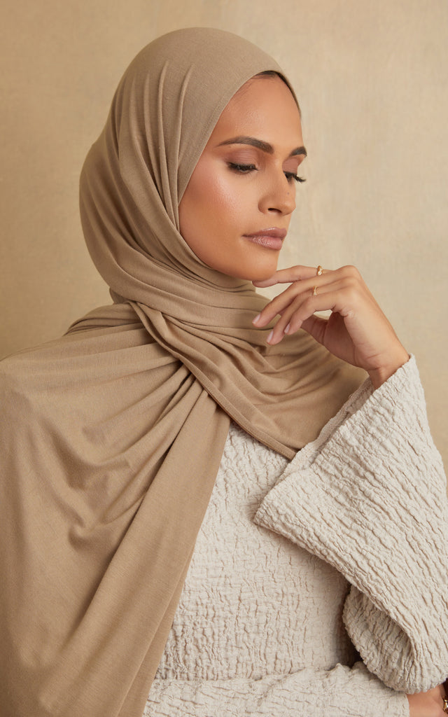 Modern Trendy Jersey Hijab Scarves From Hijab Loft - Ships from