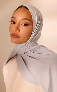 Blue Aura Premium Jersey Hijab — Mini