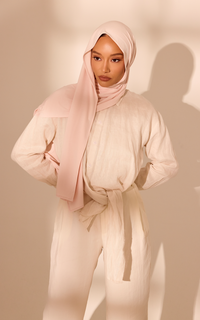 Blush Redux Premium Jersey Hijab — Mini