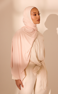 Blush Redux Premium Jersey Hijab — Standard