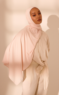 Blush Redux Premium Jersey Hijab — Standard