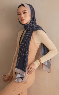 Caen Printed Chiffon Hijab