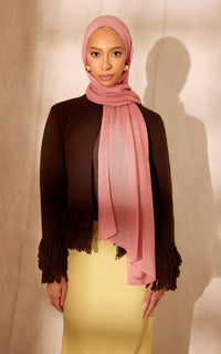 Canyon Rose Modal Hijab — Mini