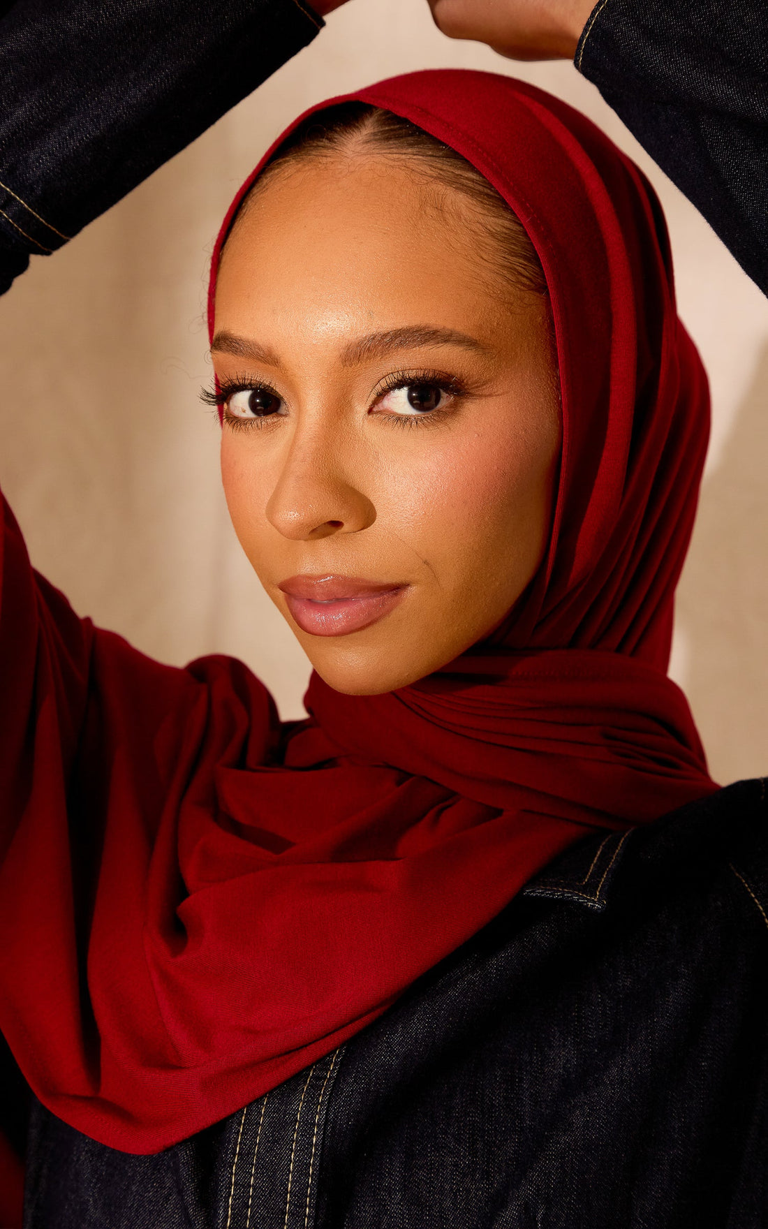 Chili Oil Premium Jersey Hijab — Mini