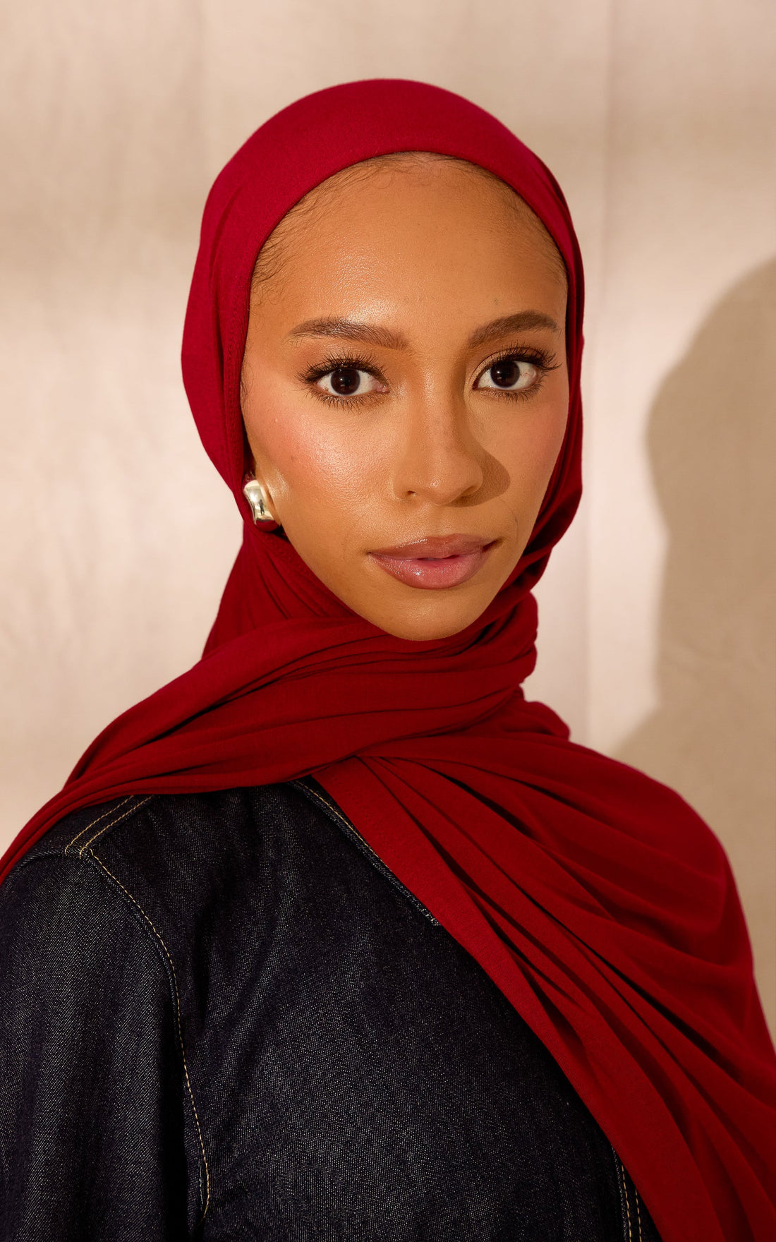 Chili Oil Premium Jersey Hijab — Standard