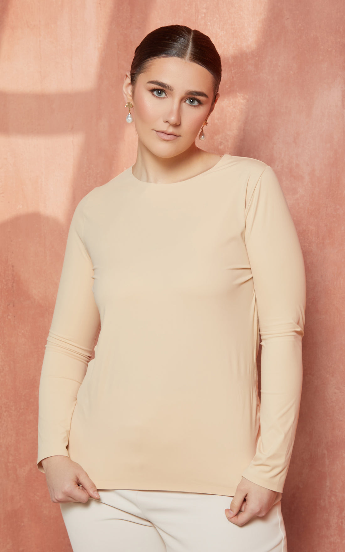 Seamless Long Sleeve Top — CULTURE (view 5)