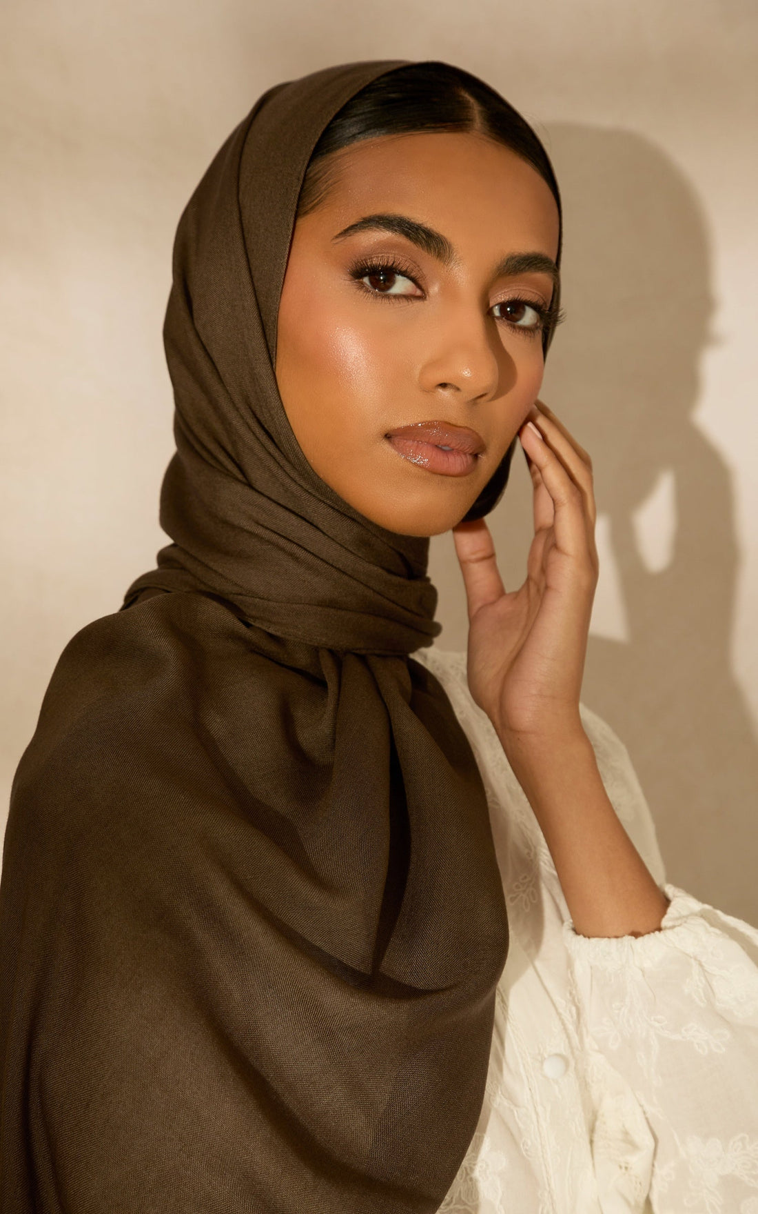 Cocoa Modal Hijab — Mini