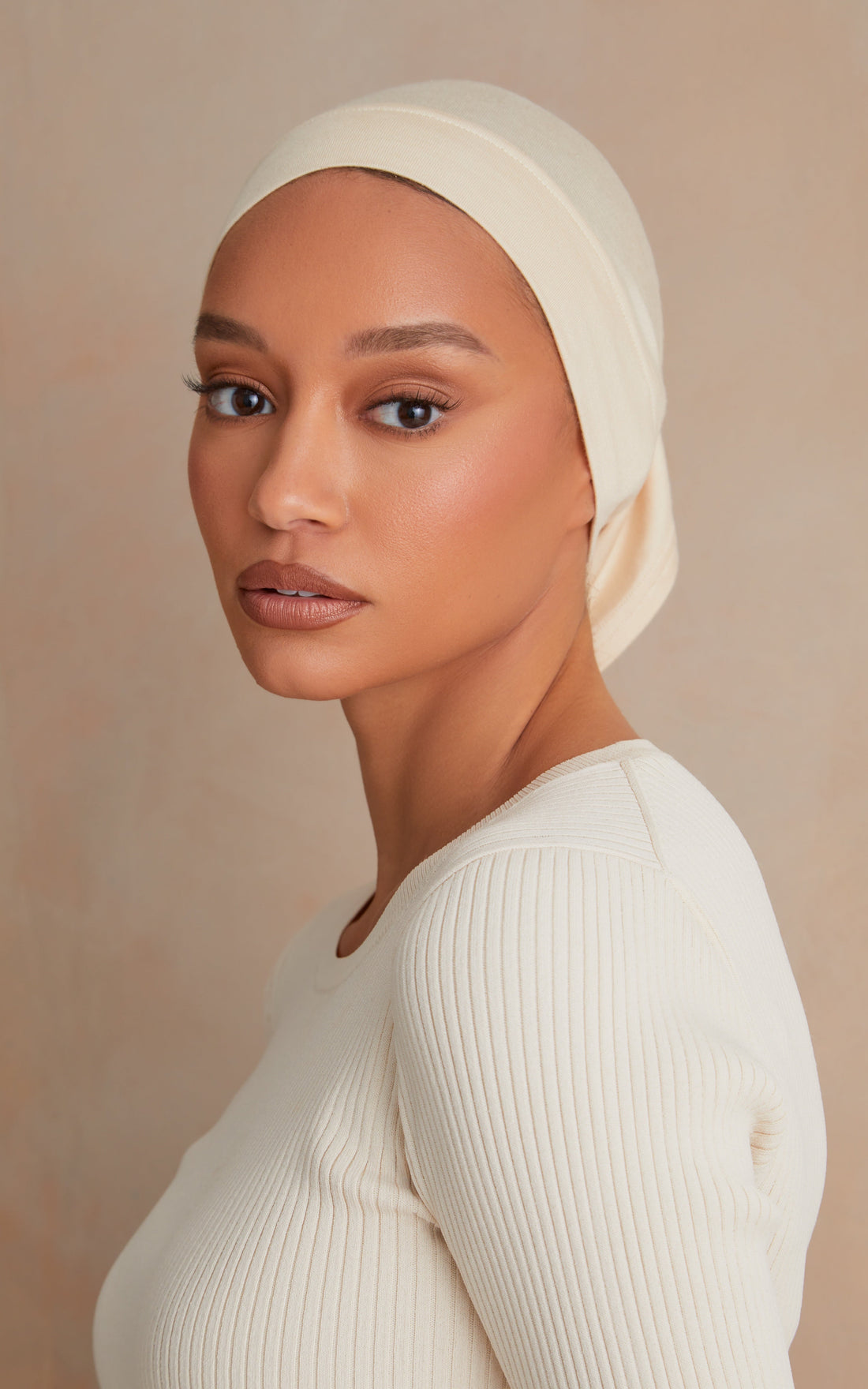 Cuban Sand Cotton Under Scarf
