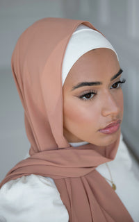 Ivory Cotton Under Scarf