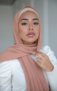 Nude Cotton Under Scarf
