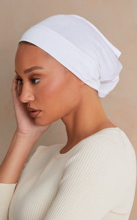 White Cotton Under Scarf