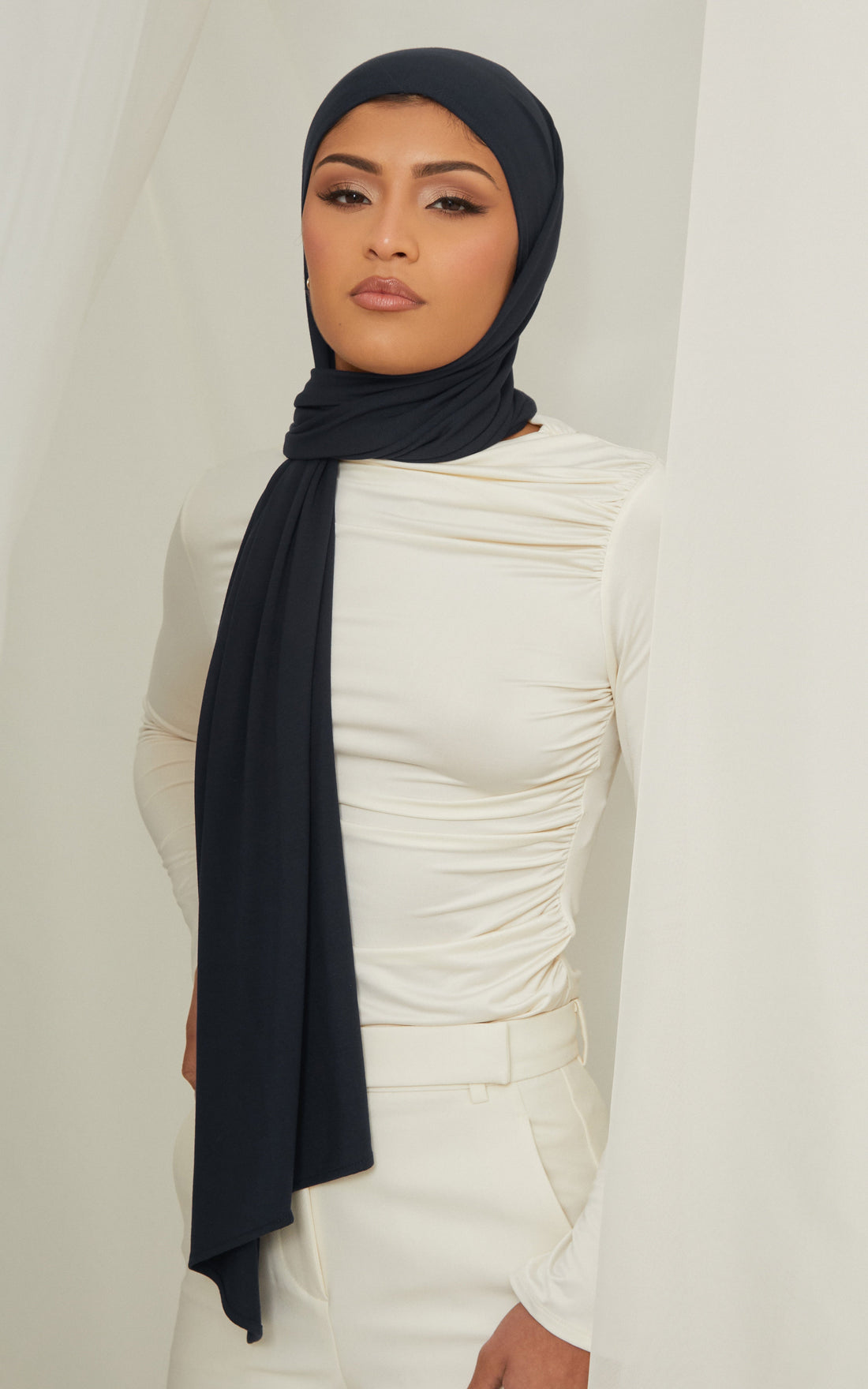 Deep Well Premium Jersey Hijab — Mini