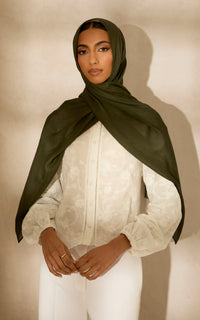 Dill Modal Hijab — Mini