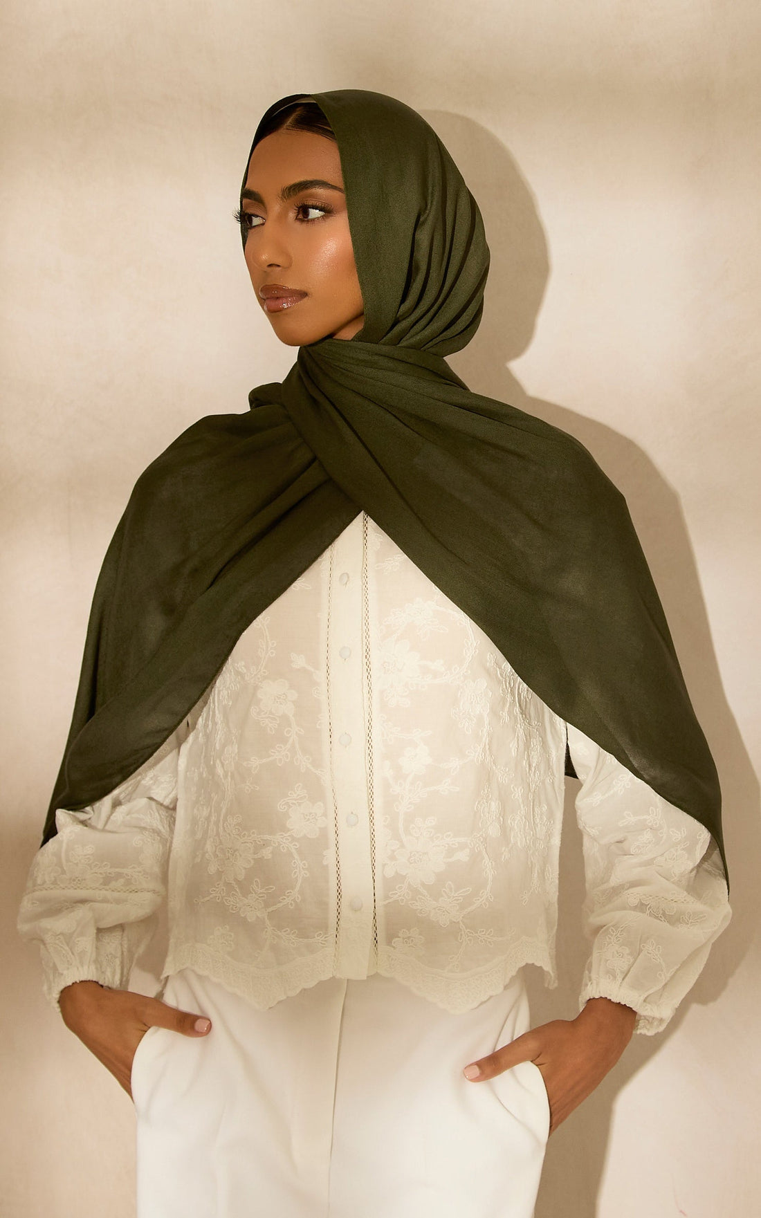 Dill Modal Hijab — Mini