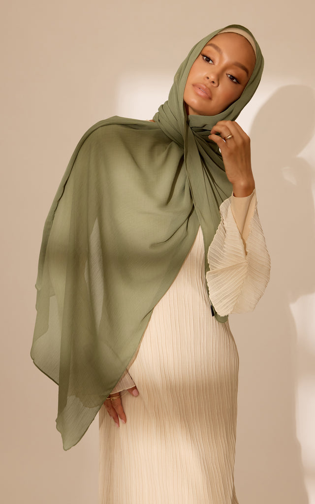 ENGLISH IVY  Textured Chiffon