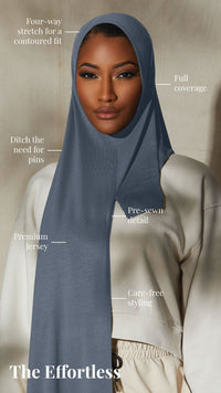 Onyx Effortless Hijab