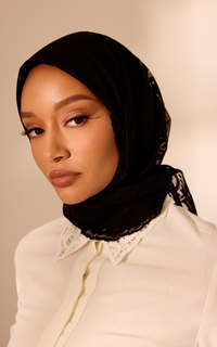 Onyx ELARA Lace Hijab