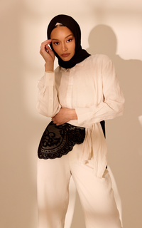 Onyx ELARA Lace Hijab