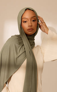 Fern Premium Jersey Hijab — Standard