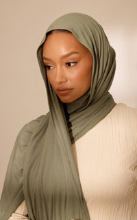 Fern Premium Jersey Hijab — Standard