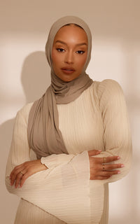 French Taupe Effortless Hijab